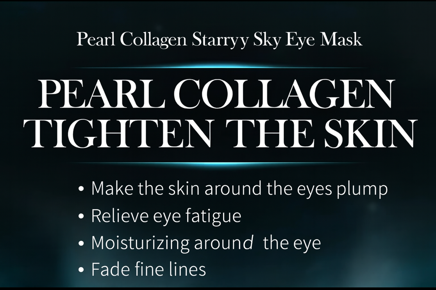 60pcs SADOER Starry Crystal Collagen Eye Patches