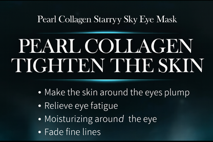 60pcs SADOER Starry Crystal Collagen Eye Patches